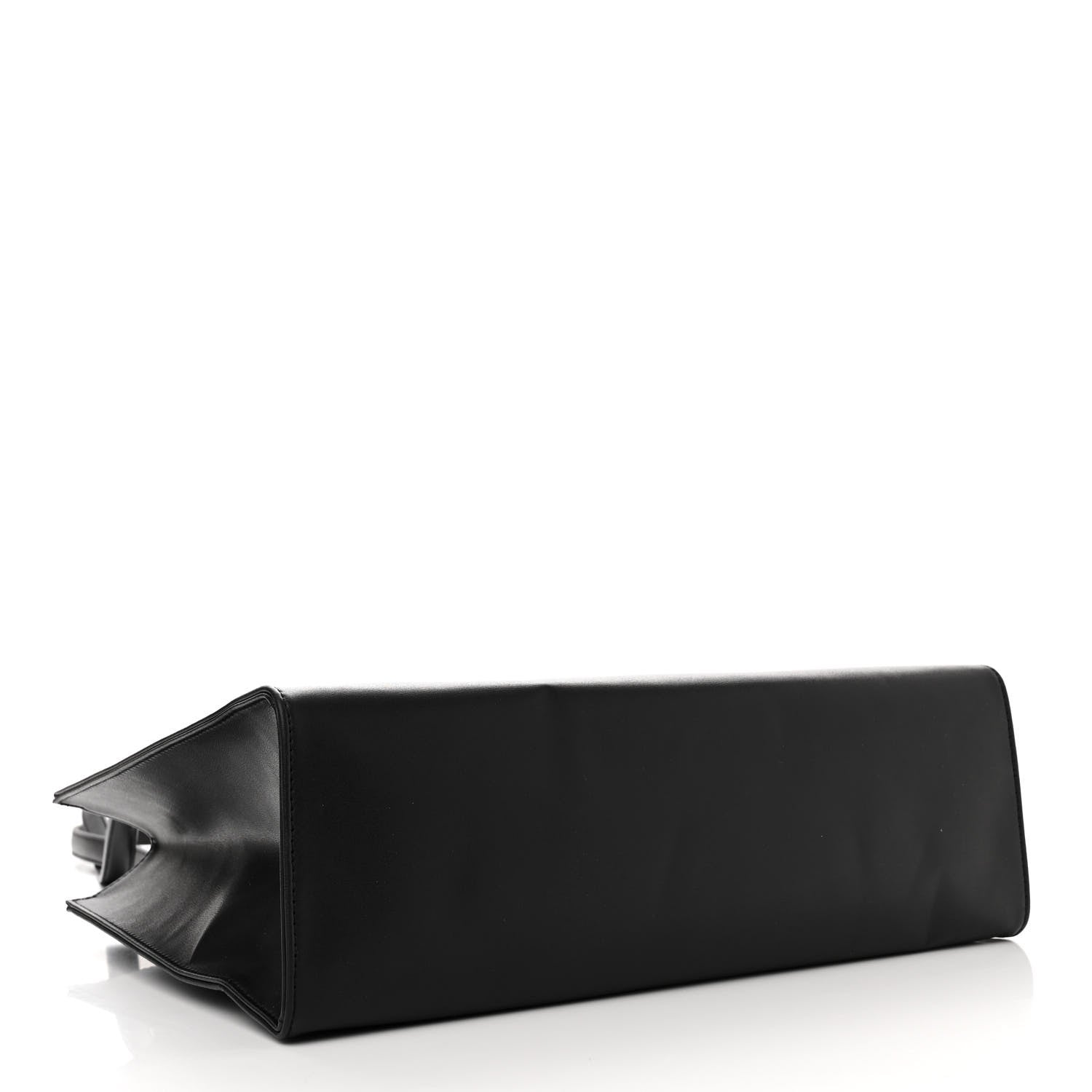 Telfar Vegan Leather Medium Shopping Bag Black 4 of 10