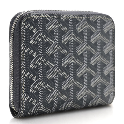 Goyard Goyardine Matignon PM Wallet Grey 3 of 7