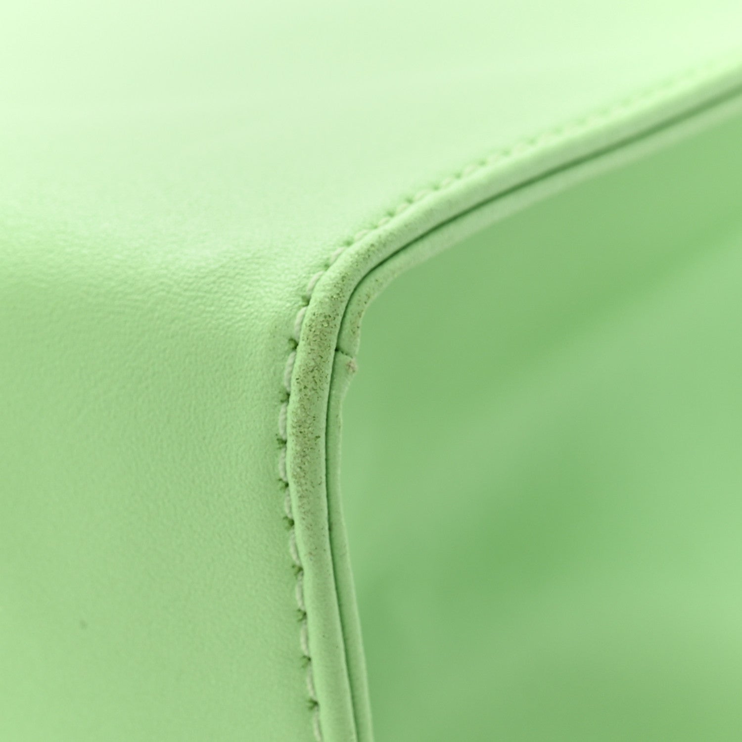 Telfar Vegan Leather Medium Shopping Bag Double Mint 11 of 11