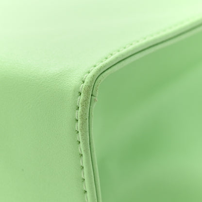 Telfar Vegan Leather Medium Shopping Bag Double Mint 11 of 11