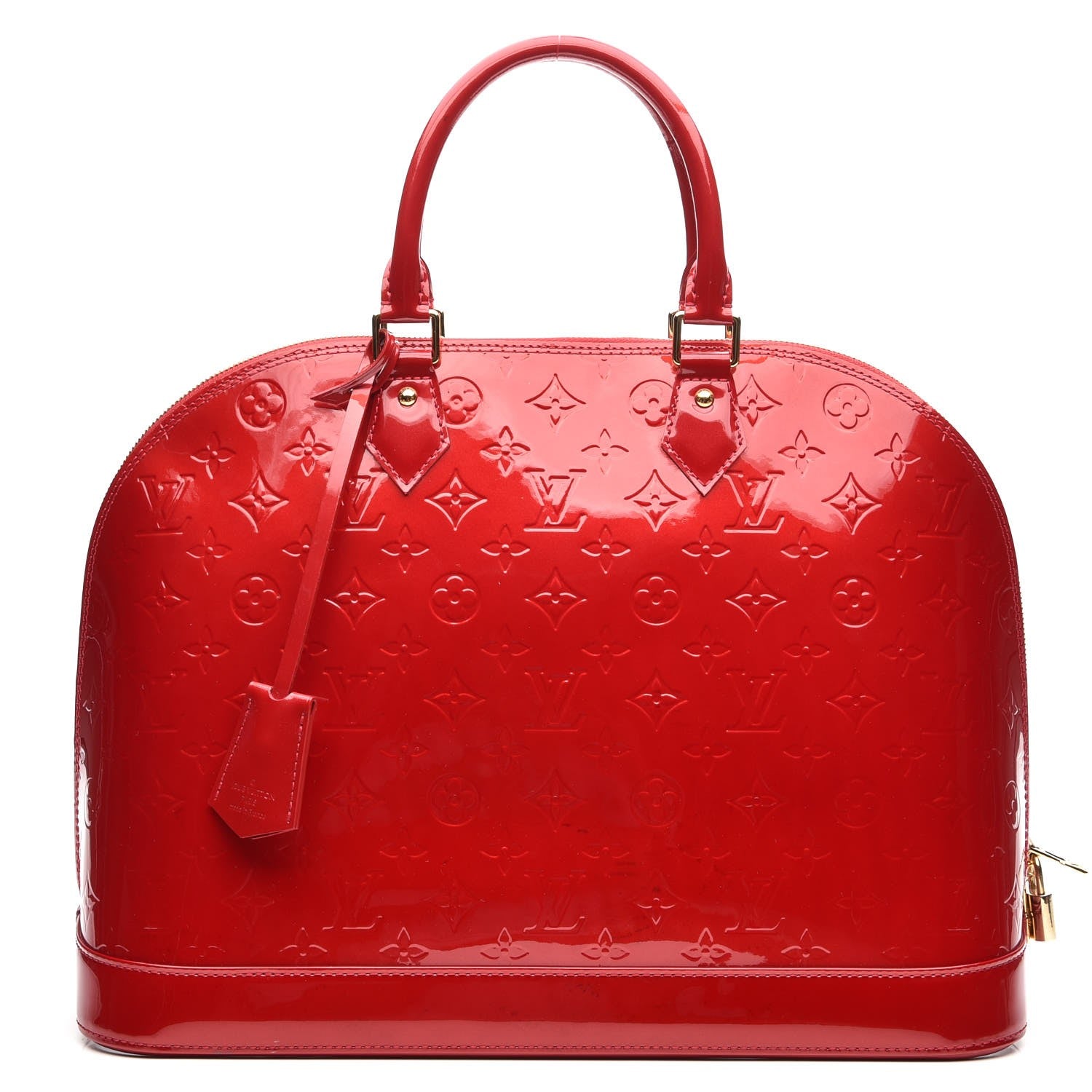 Louis Vuitton Vernis Alma GM Pomme D'Amour 1 of 8