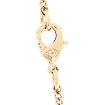 Chanel Crystal Pearl CC Chain Necklace Gold Black 5 of 7