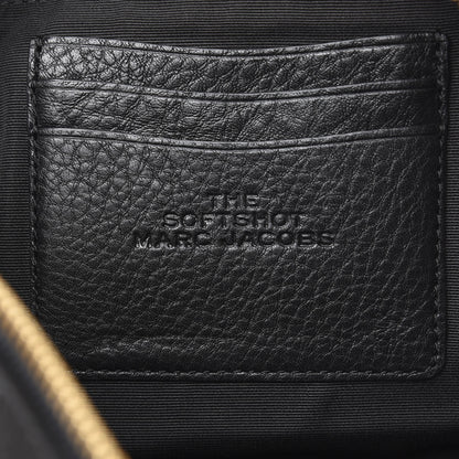 Marc Jacobs Supple Natural Grain Calfskin The Softshot 27 Bag Black 6 of 9
