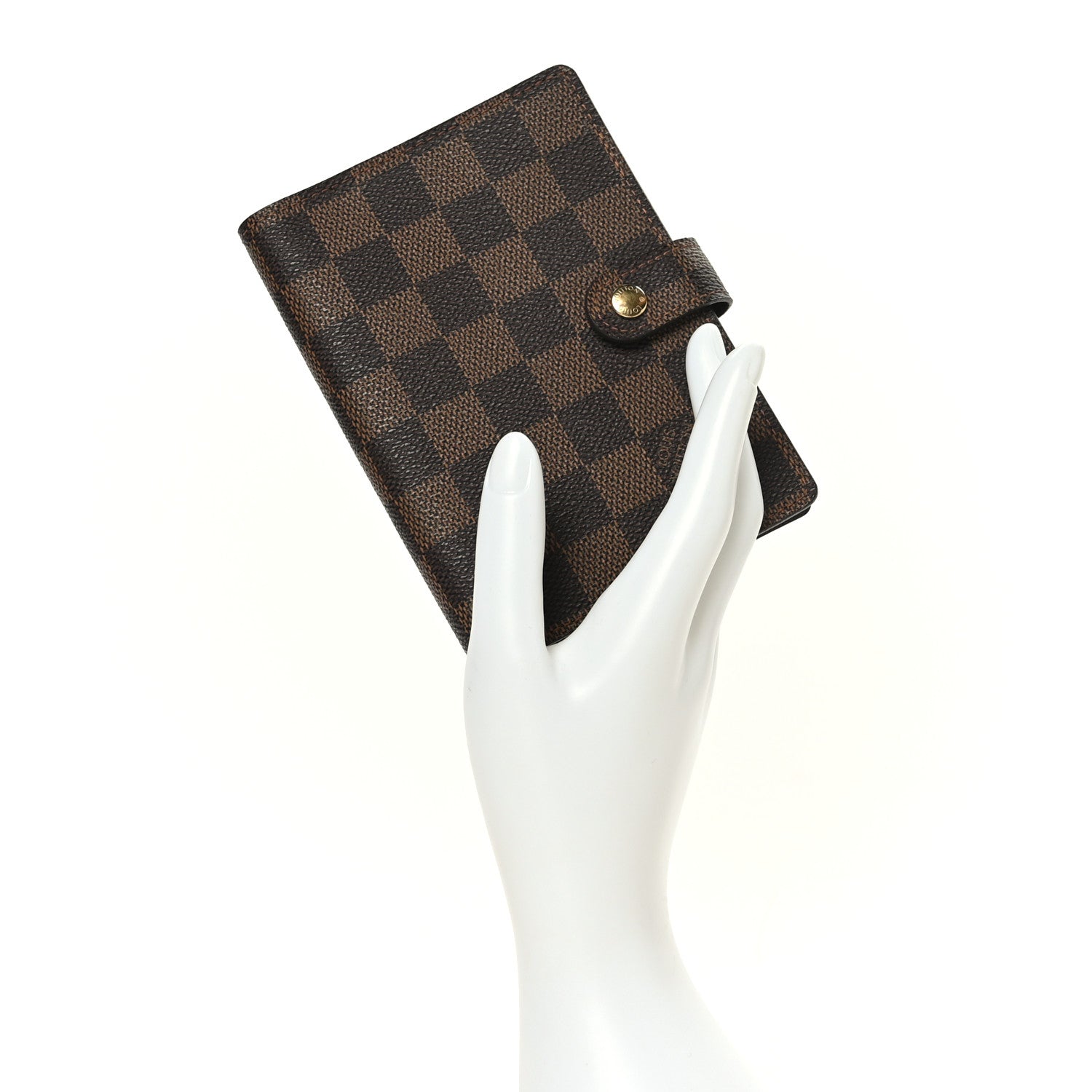 Louis Vuitton Damier Ebene Small Ring Agenda Cover 2 of 6
