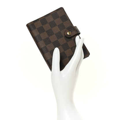 Louis Vuitton Damier Ebene Small Ring Agenda Cover 2 of 6