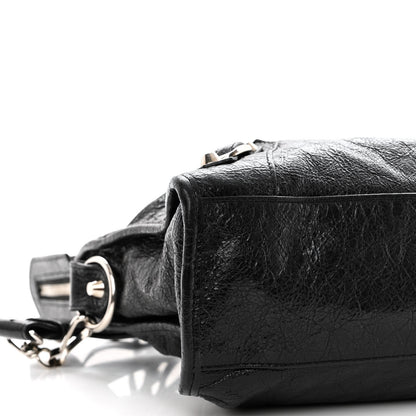 Balenciaga Agneau Classic Silver Hardware S City Black 8 of 9