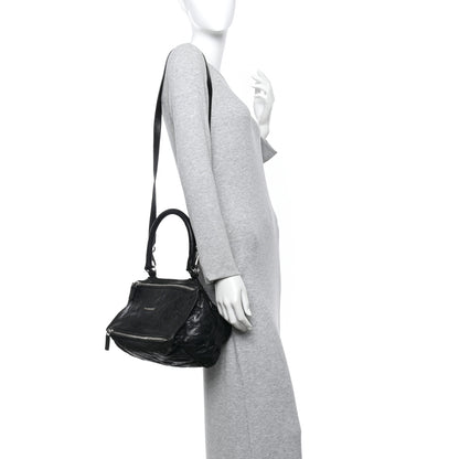 Givenchy Tumbled Sheepskin Small Pandora Black 2 of 10