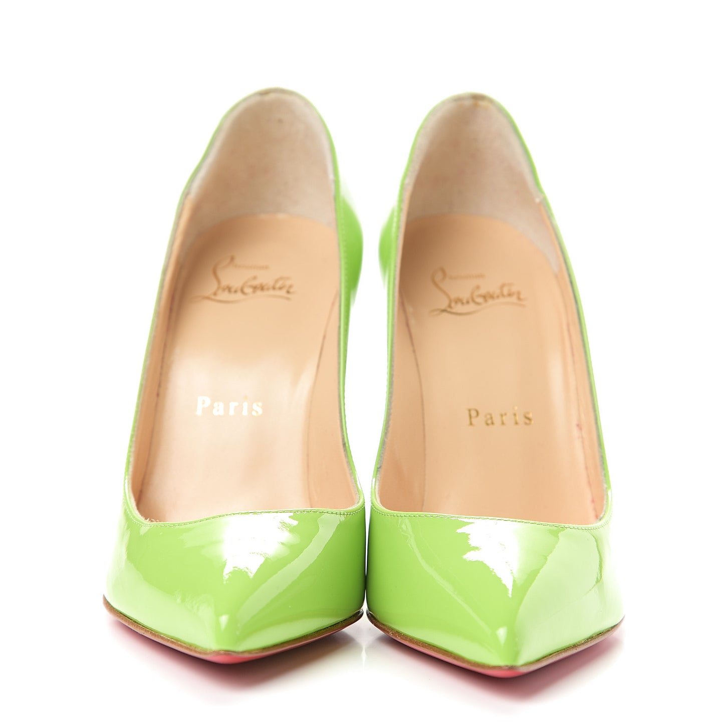 Patent Pigalle Follies 100 Pumps 35 Neon