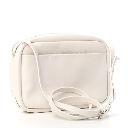 Balenciaga Calfskin Logo S Everyday Camera Bag White 2 of 5