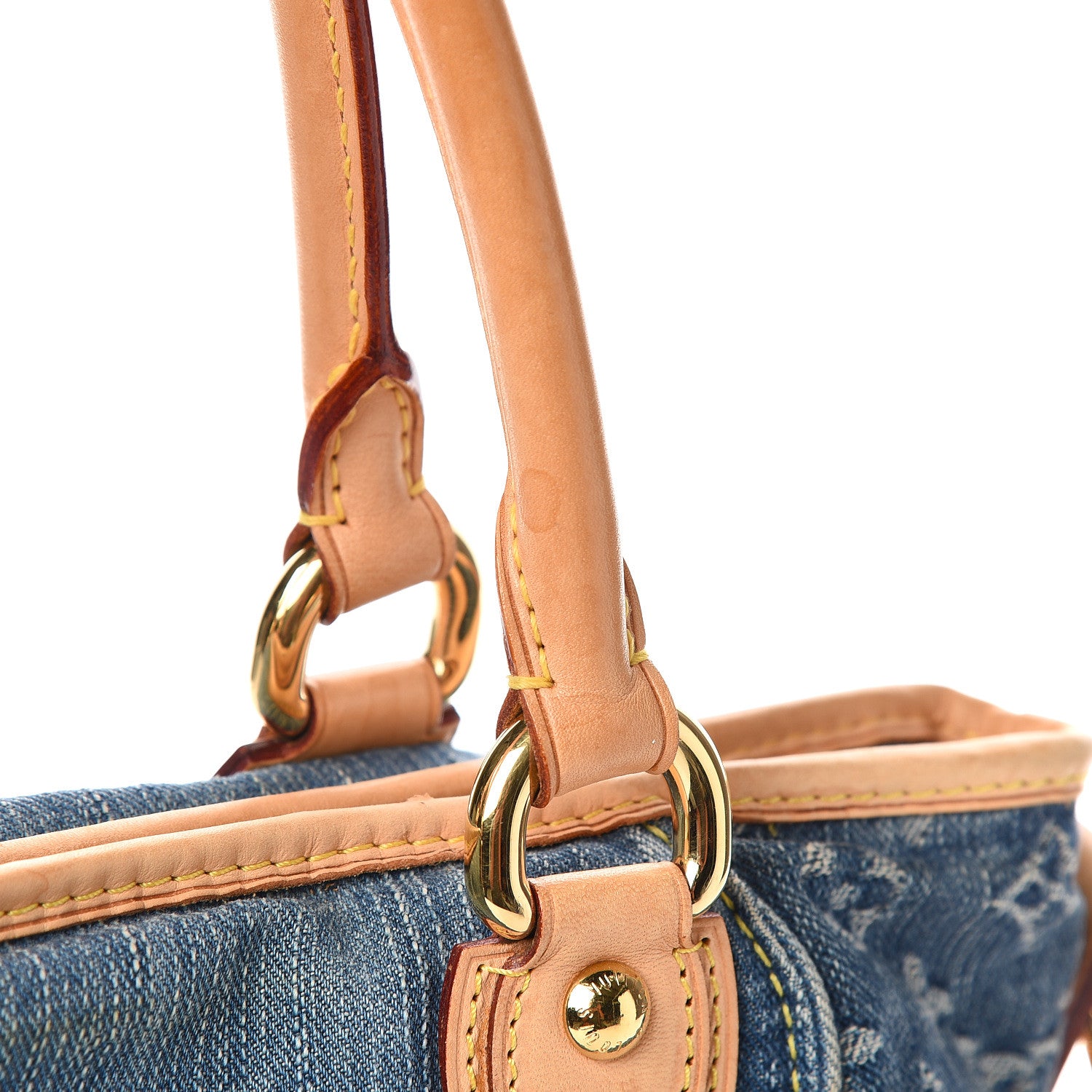 Louis Vuitton Denim Neo Cabby MM Blue 10 of 13