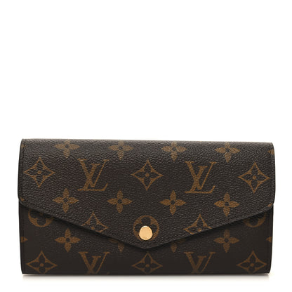 Louis Vuitton Monogram Sarah Wallet NM 1 of 8