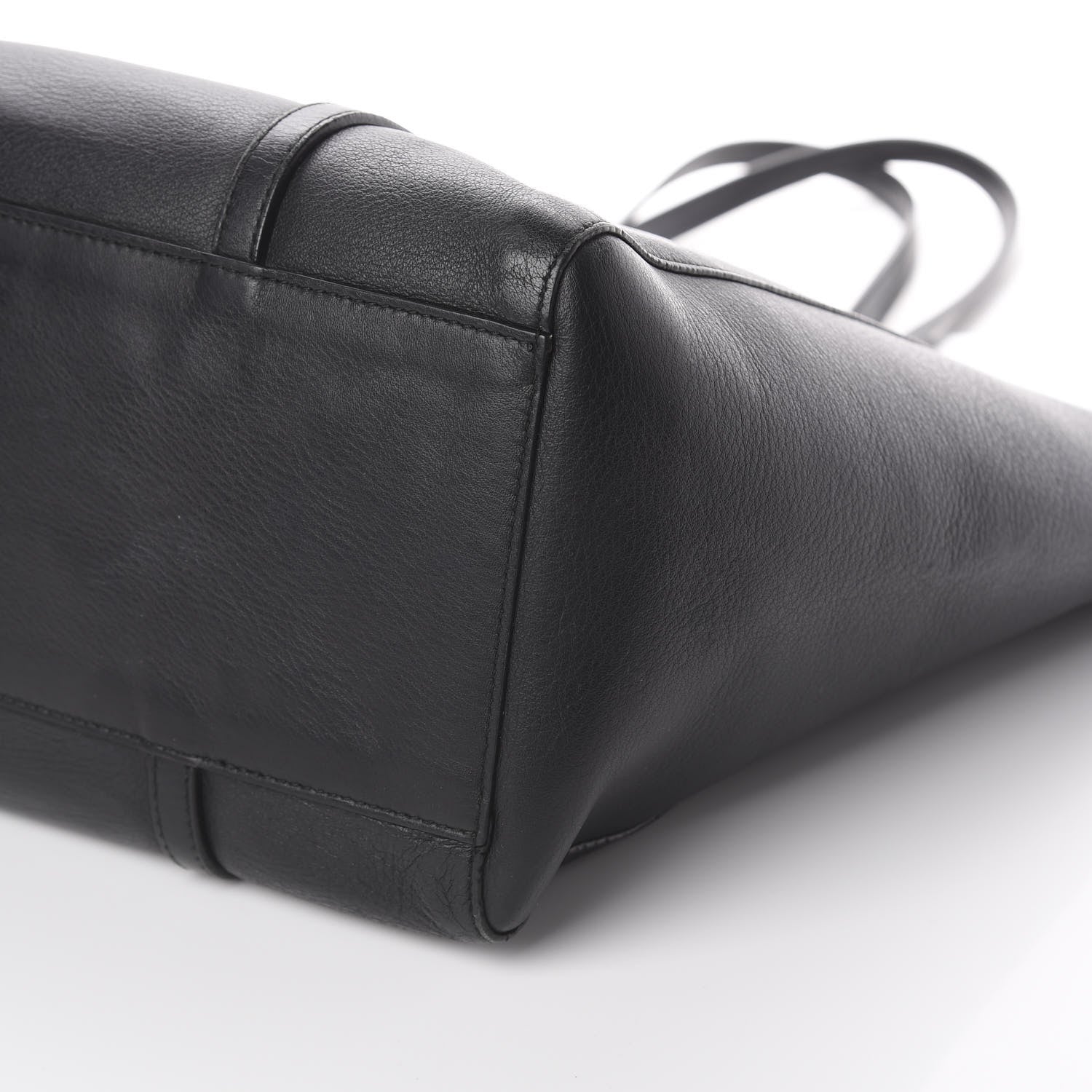 Balenciaga Pebbled Calfskin Small Everyday Tote Black 6 of 8