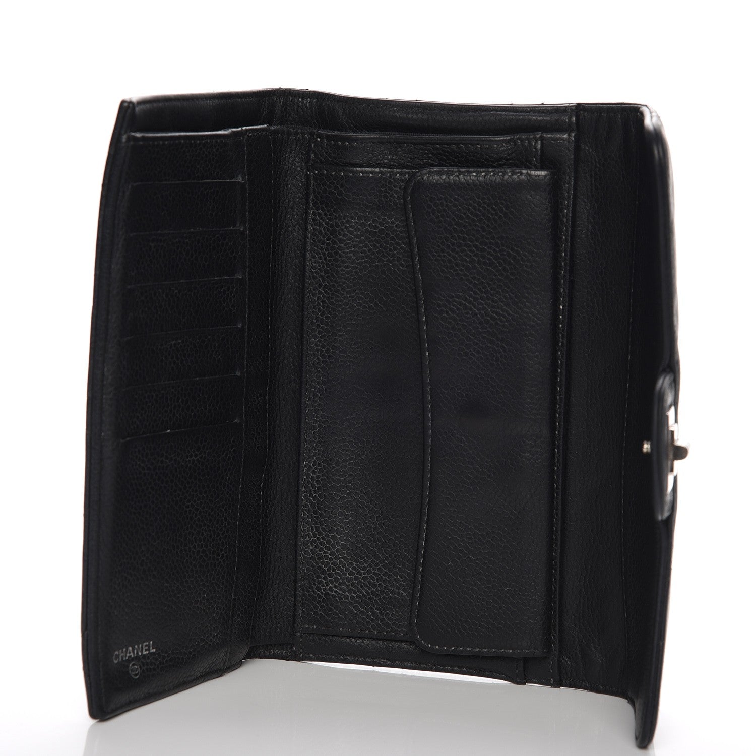 Chanel Caviar Reissue Classic Wallet Black 5 of 11