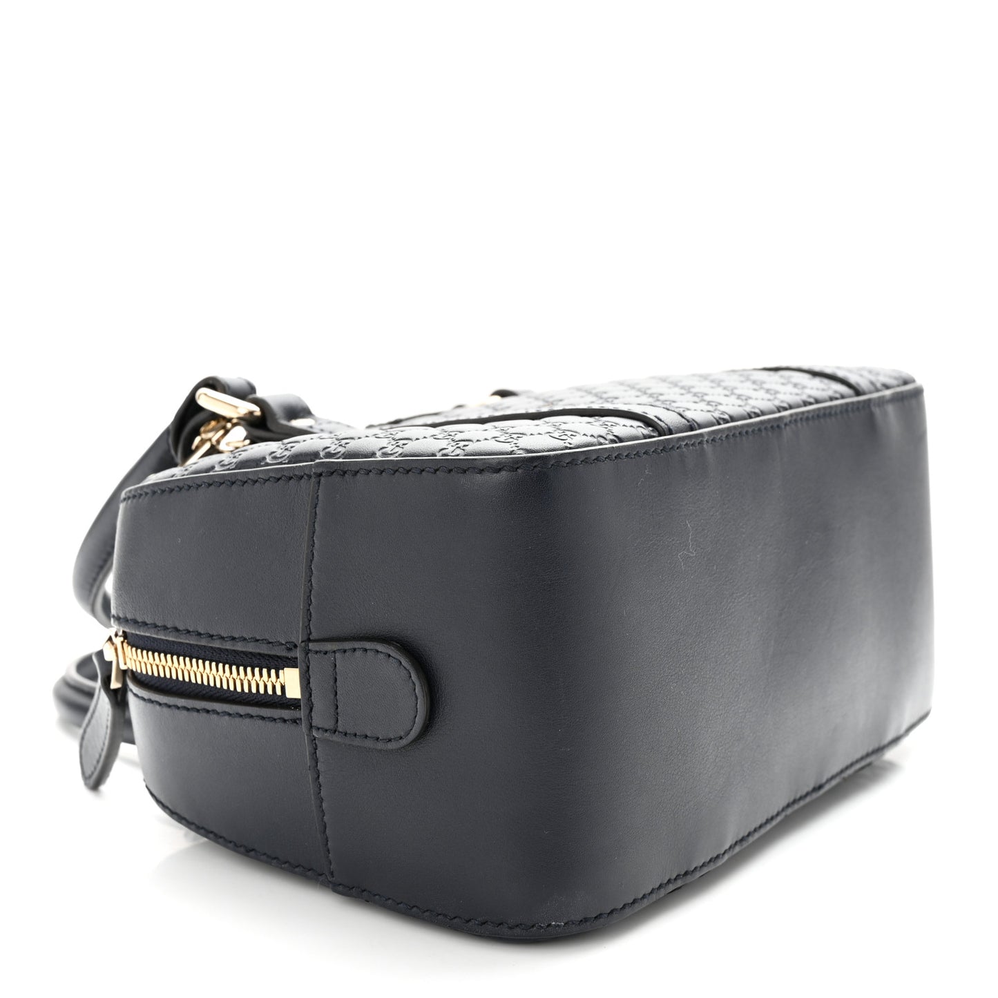 Soft Microguccissima Small Crossbody Bag Blue