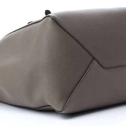 Celine Soft Grained Calfskin Small Belt Cabas Phantom Taupe 6 of 12