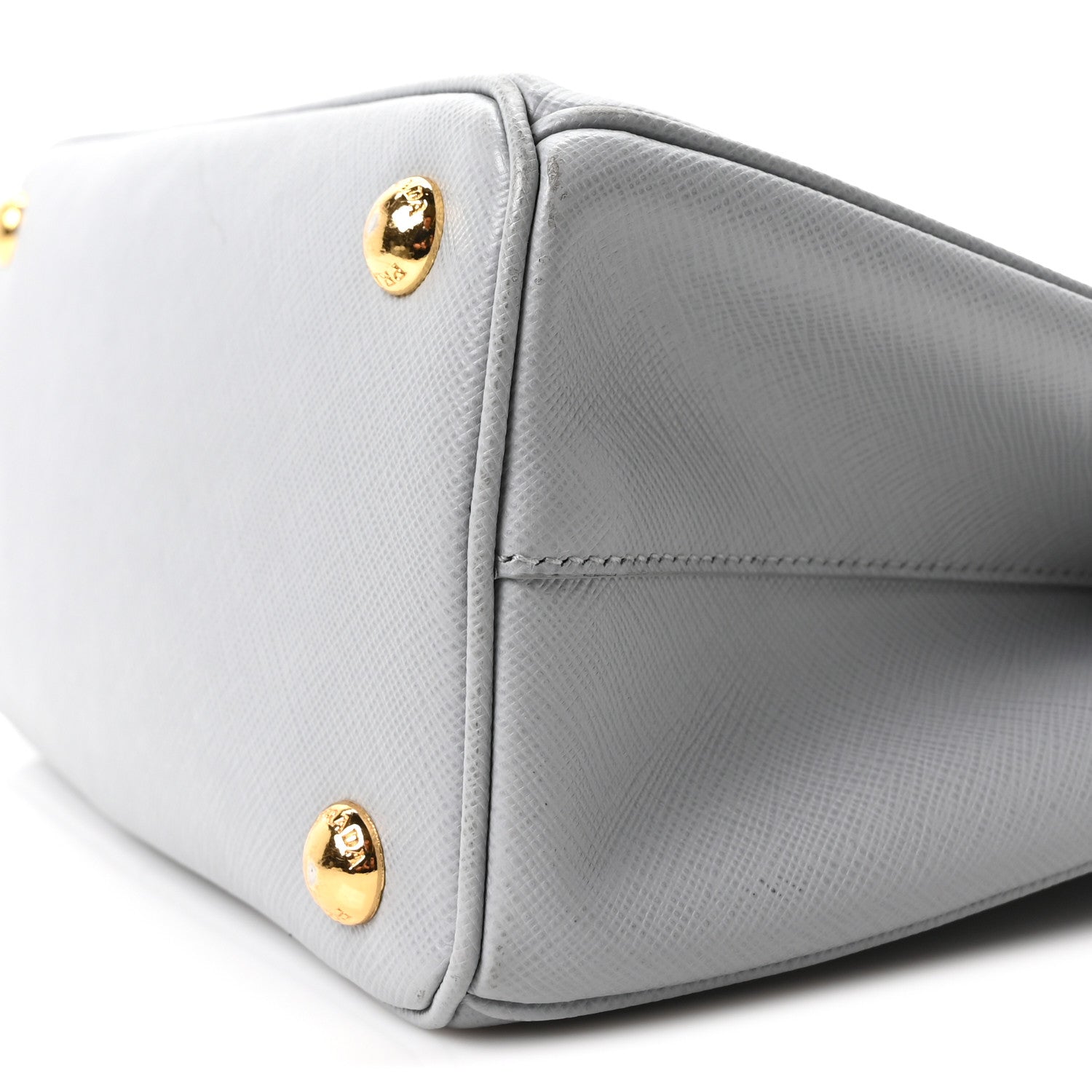 Prada Saffiano Lux Small Galleria Double Zip Tote Granito 1901373