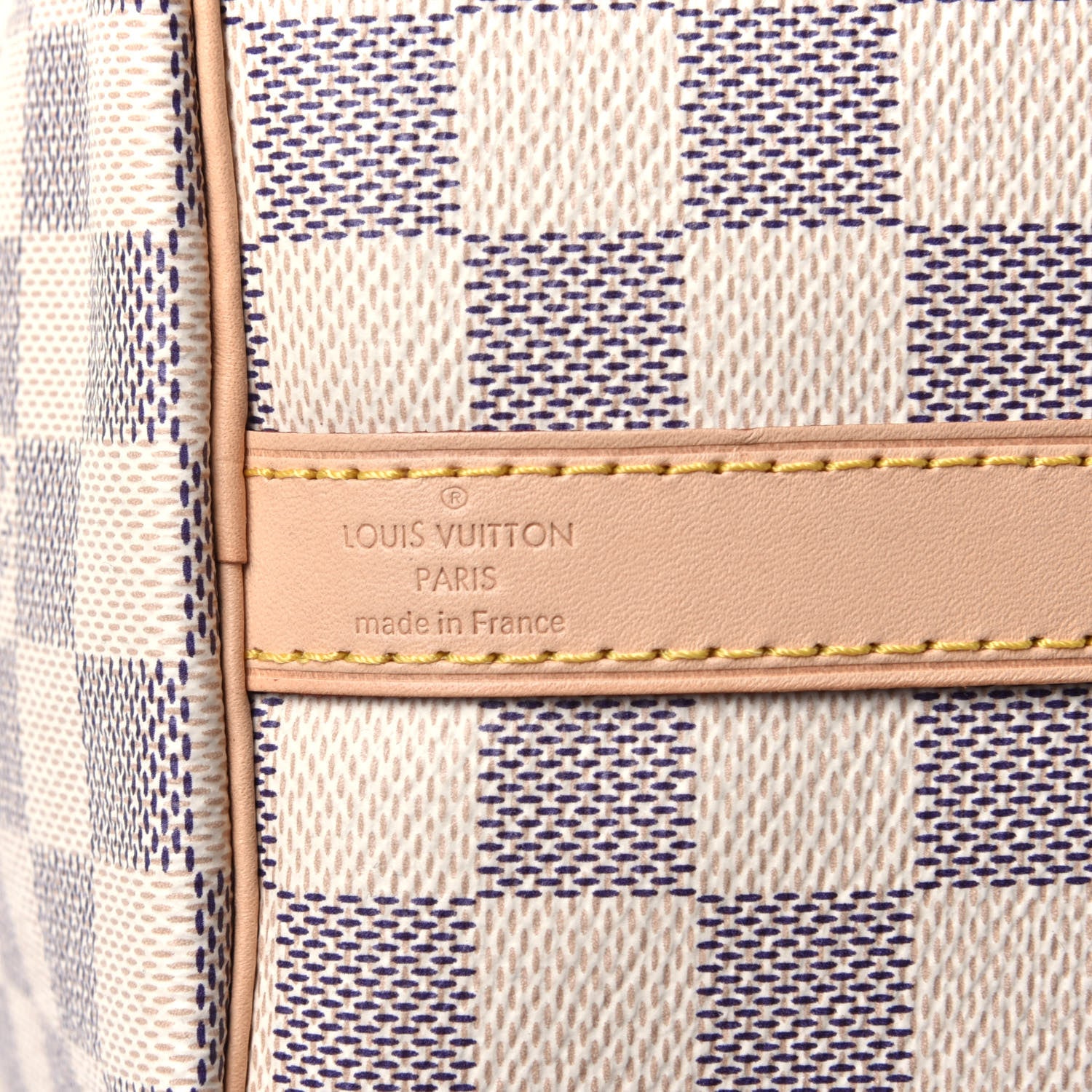 Louis Vuitton Damier Azur Speedy Bandouliere 25 8 of 10