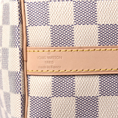 Louis Vuitton Damier Azur Speedy Bandouliere 25 8 of 10