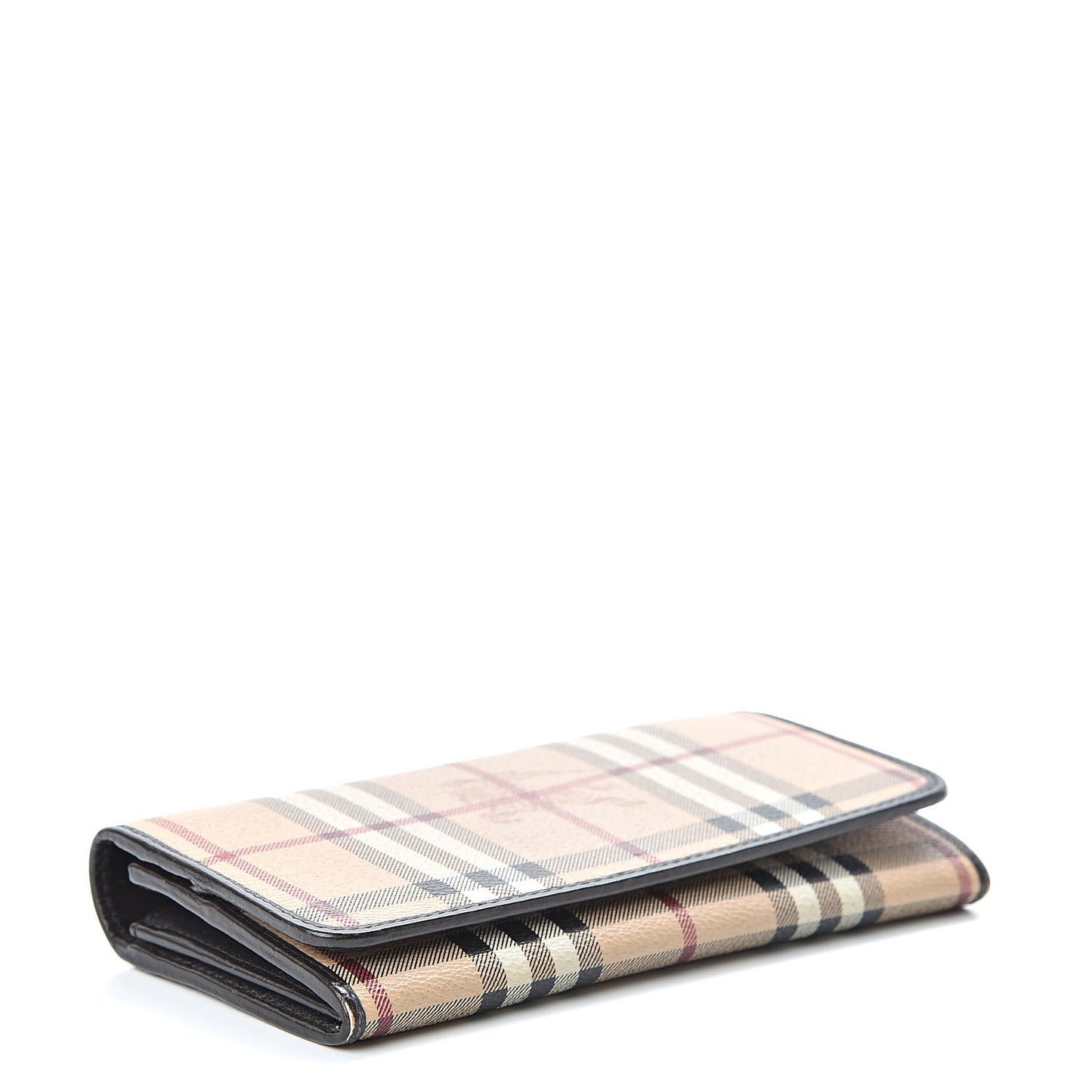 Haymarket Check Penrose Continental Wallet Chocolate