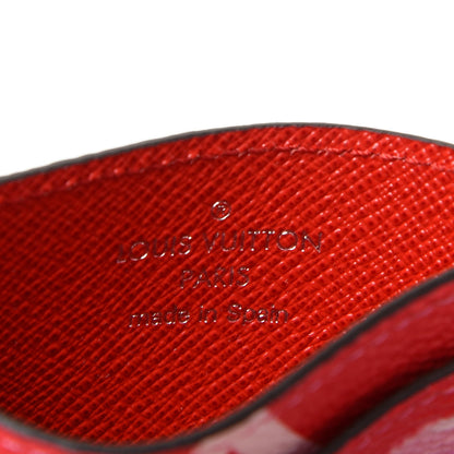 Louis Vuitton Monogram Escale Card Holder Rouge 5 of 5