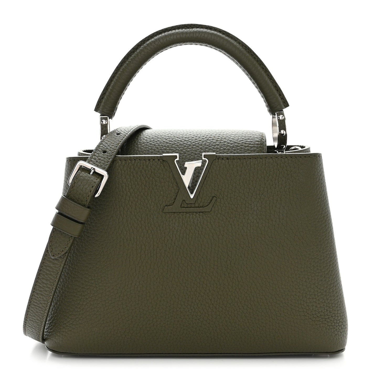 Taurillon Capucines BB Khaki