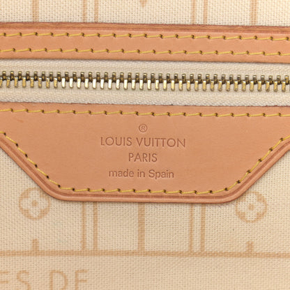 Louis Vuitton Damier Azur Neverfull MM 6 of 10