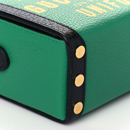 Gucci Grained Calfskin Gucci 100 Mini Bag Green 8 of 9