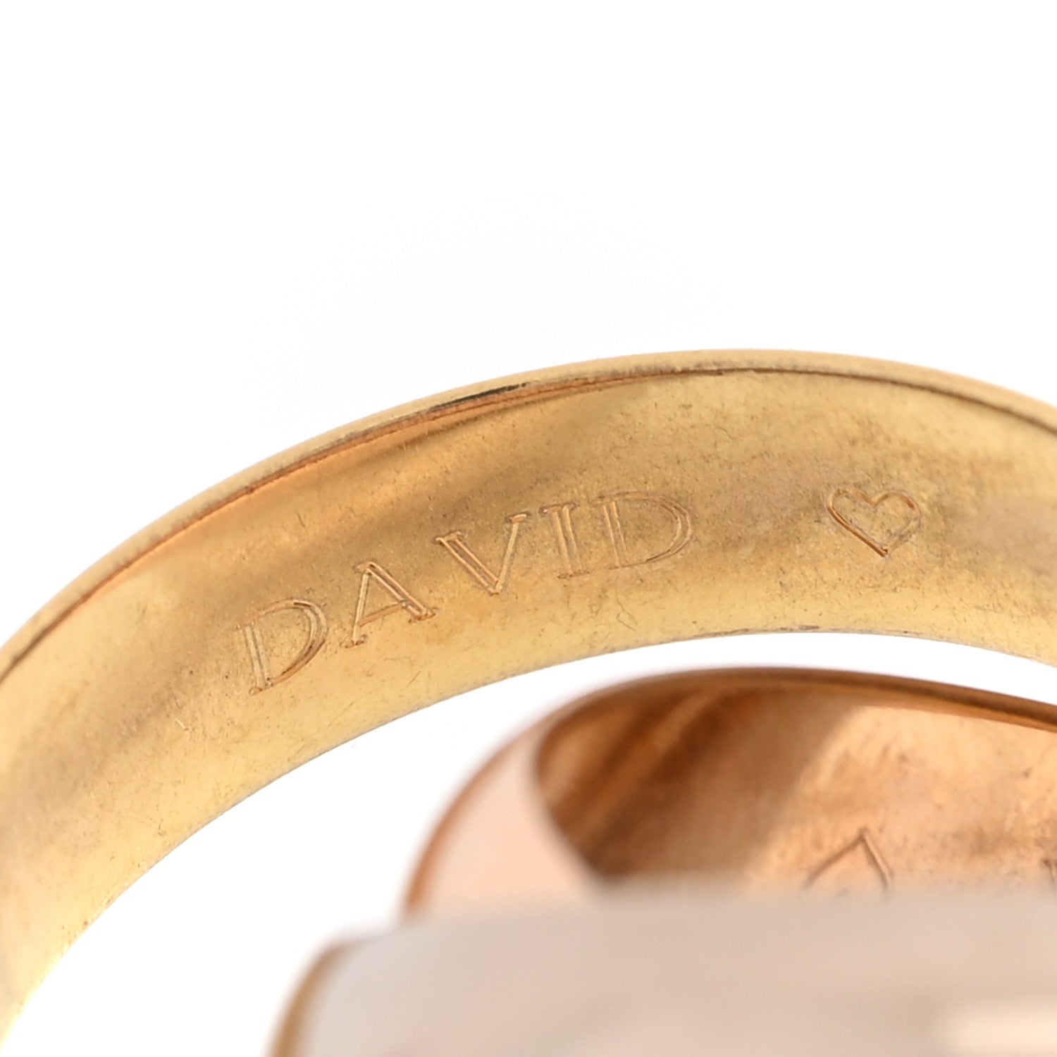 Cartier 18K Pink Yellow White Gold Extra Large Trinity Ring 51 5.75 6 of 7