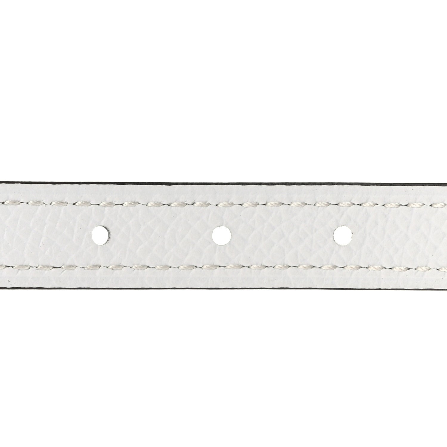 Hermes Swift Epsom 13mm Ancre Belt 75/30 White Gold 5 of 6