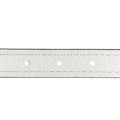 Hermes Swift Epsom 13mm Ancre Belt 75/30 White Gold 5 of 6