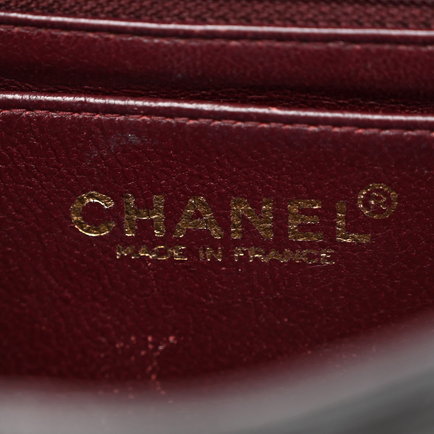 Chanel Lambskin Quilted Mini Square Flap Bag Black 6 of 10