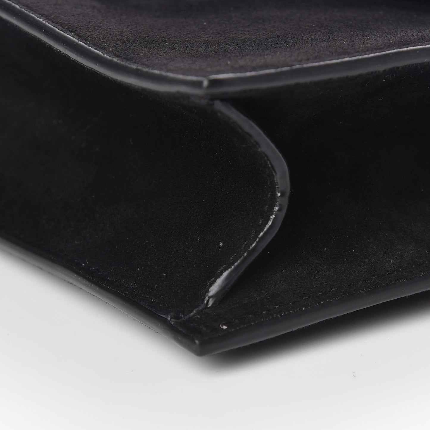 Suede Calfskin Monogram Le Sept Chain Bag Black
