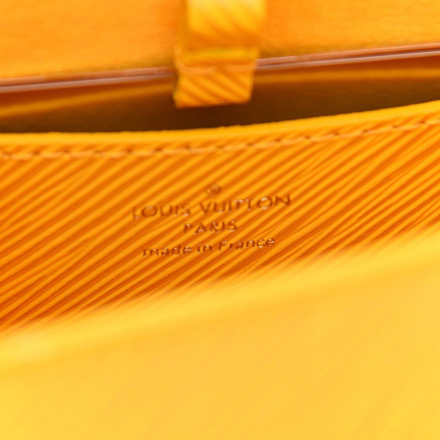 Louis Vuitton Epi Twist Shoulder Bag PM Sunflower 6 of 8