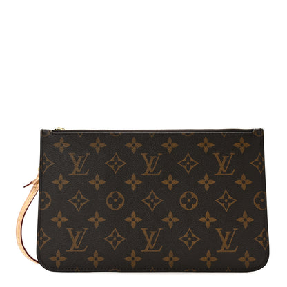 Louis Vuitton Monogram Neverfull MM GM Pochette 1 of 6