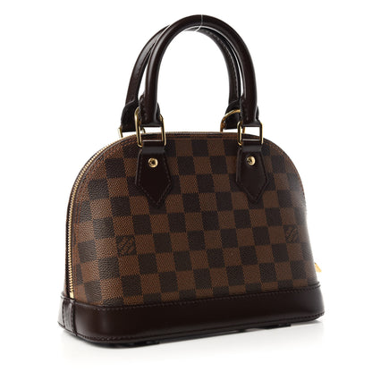 Louis Vuitton Damier Ebene Alma BB 3 of 9
