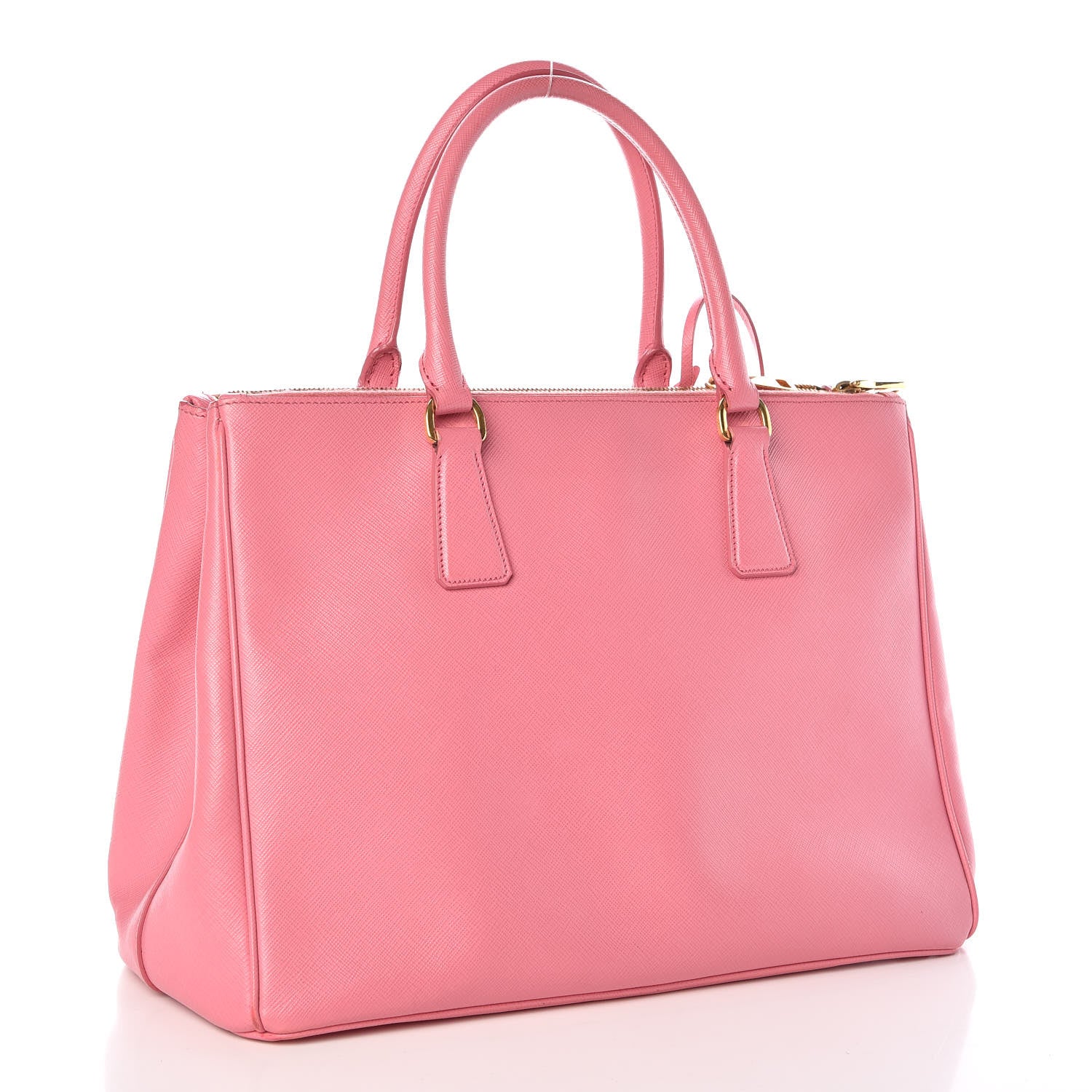 Prada Saffiano Large Galleria Double Zip Tote Geranio 3 of 15