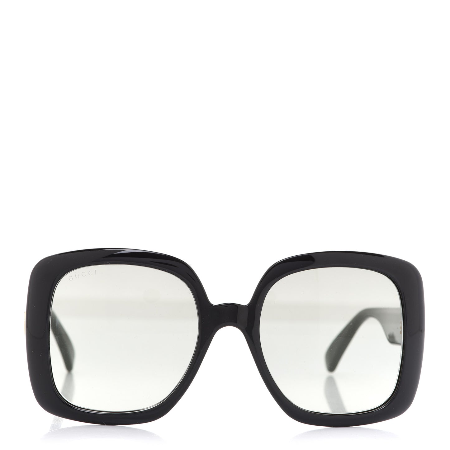 Acetate Square GG Web Sunglasses GG0713S Black