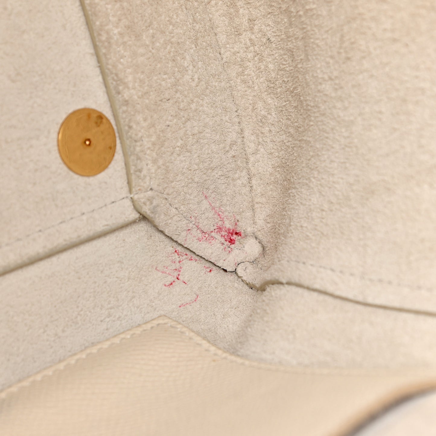 Grained Calfskin Mini Belt Bag White
