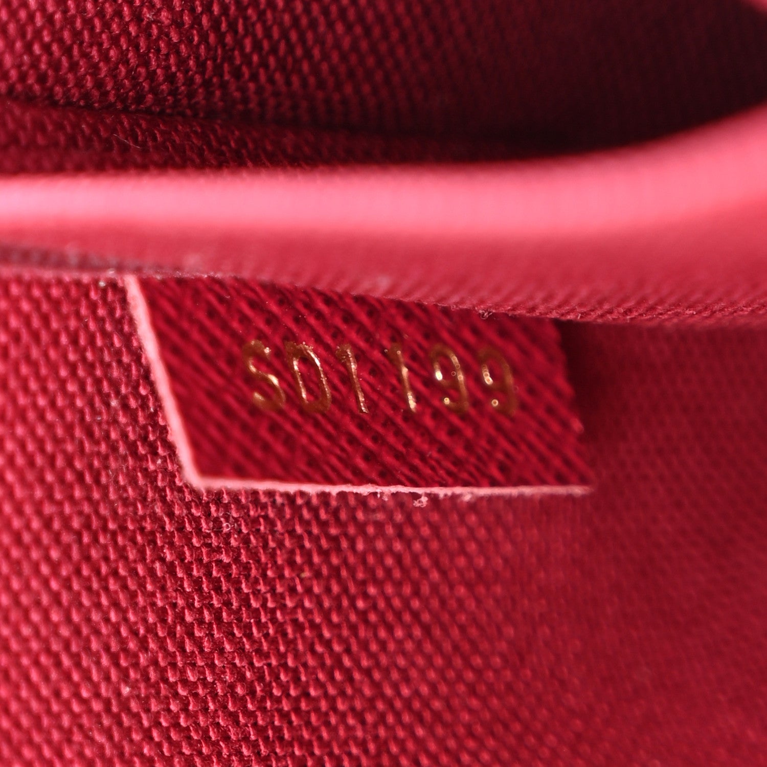 Louis Vuitton Monogram Pochette Felicie Chain Wallet Fuchsia 8 of 15