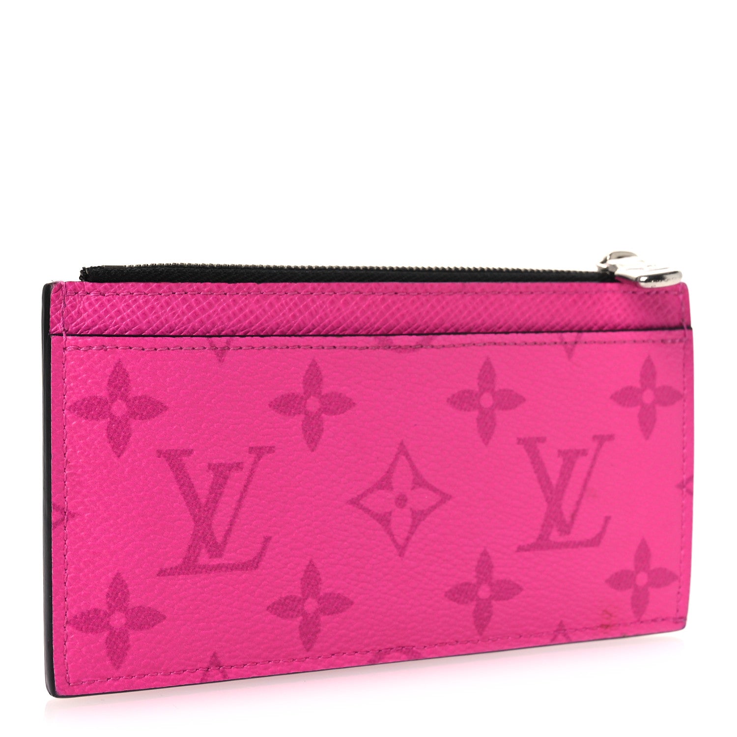 Louis Vuitton Taigarama Coin Card Holder Fuchsia 3 of 8