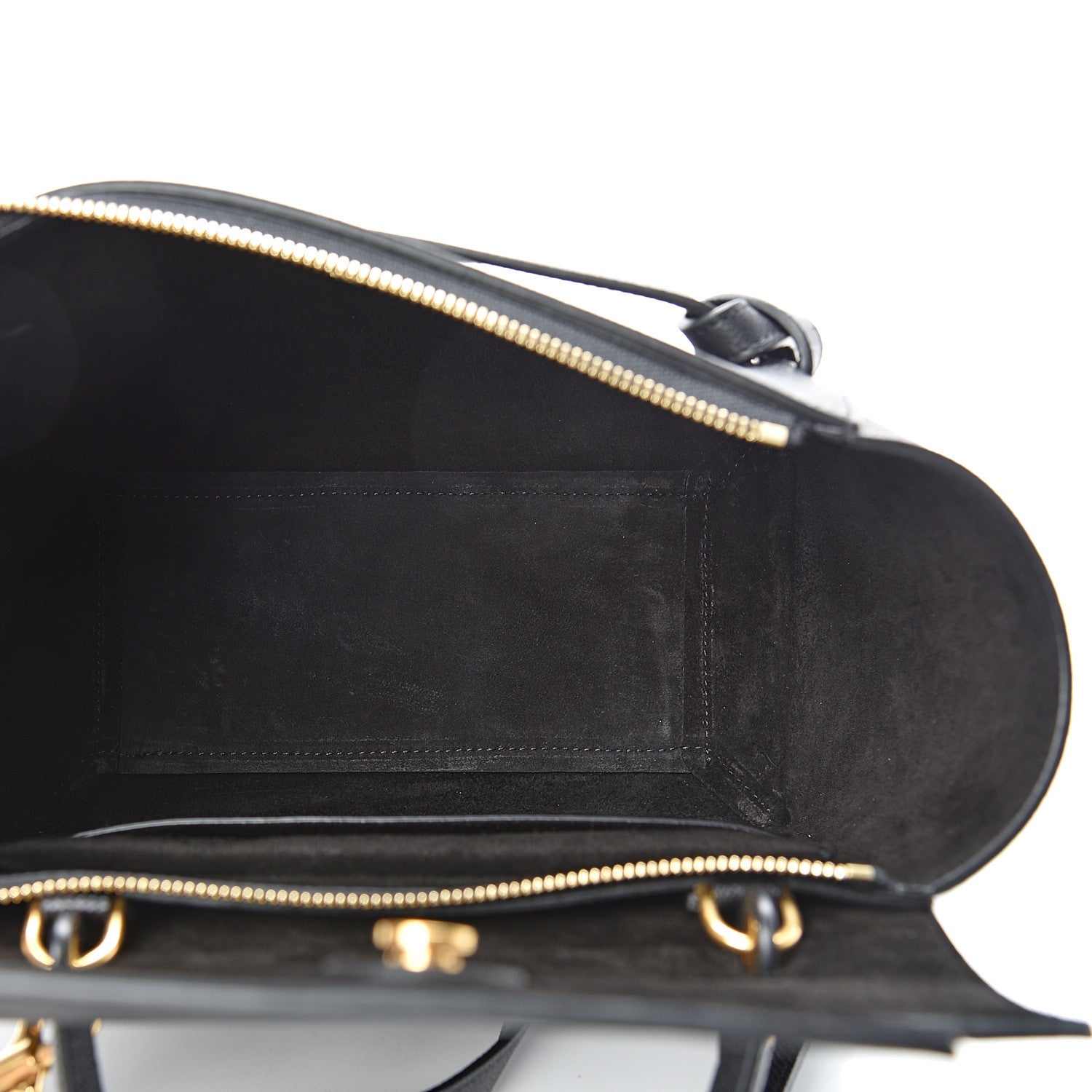 Celine Grained Calfskin Micro Belt Bag Black 4 of 10