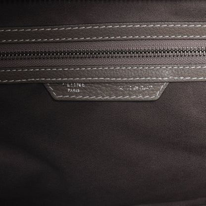 Celine Drummed Calfskin Mini Luggage Bag Souris 6 of 8