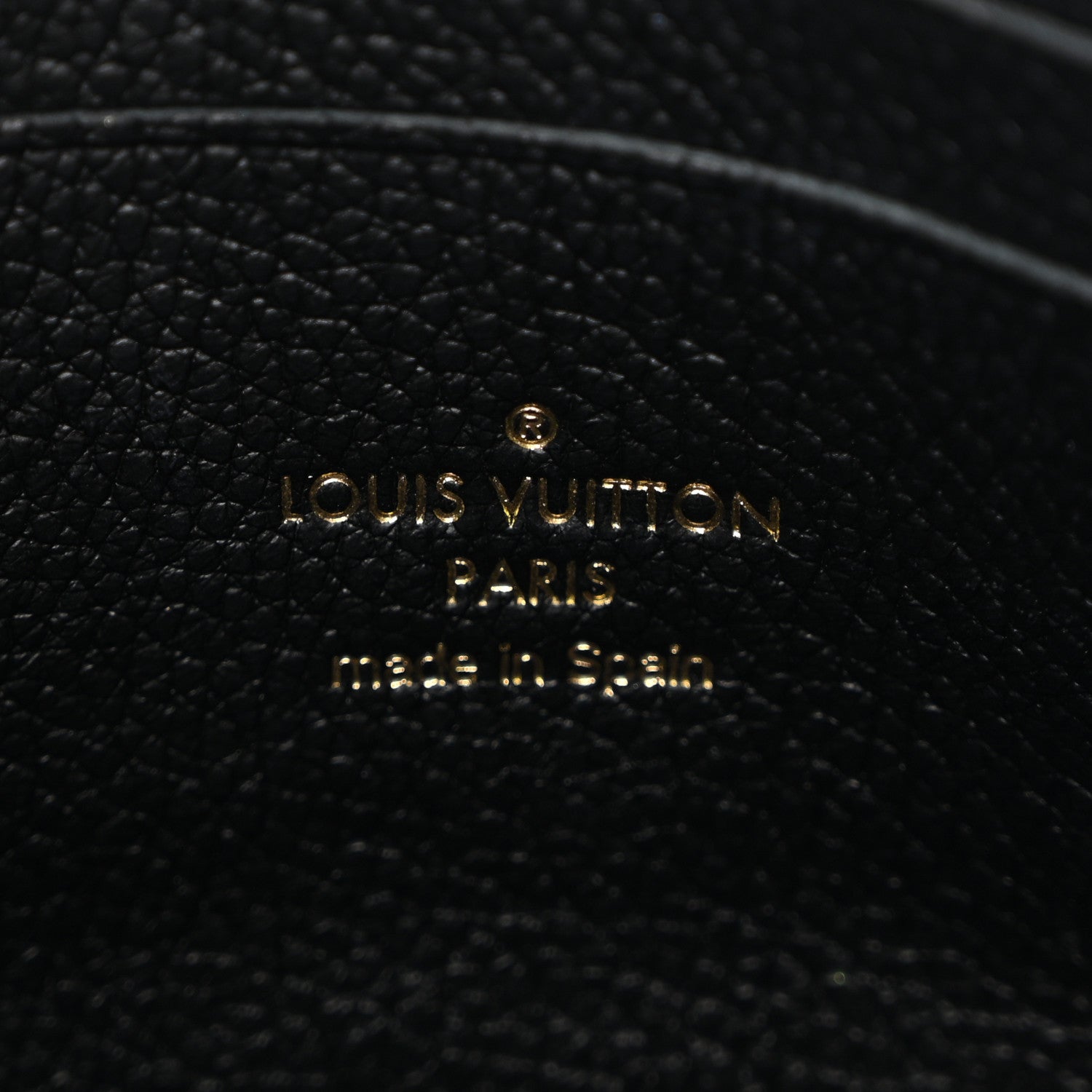 Louis Vuitton Empreinte Double Zip Pochette Black 6 of 11