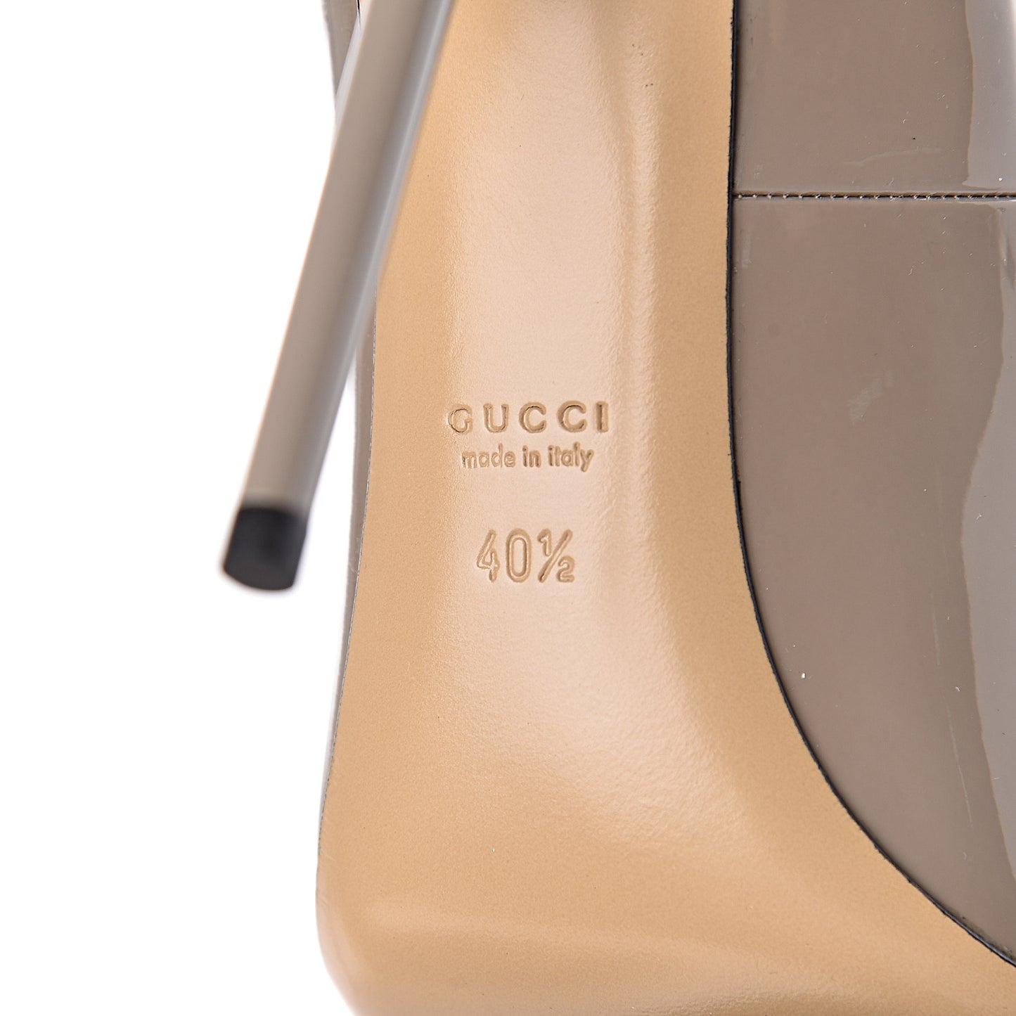 Vernice Crystal Pumps 40.5 New Fango