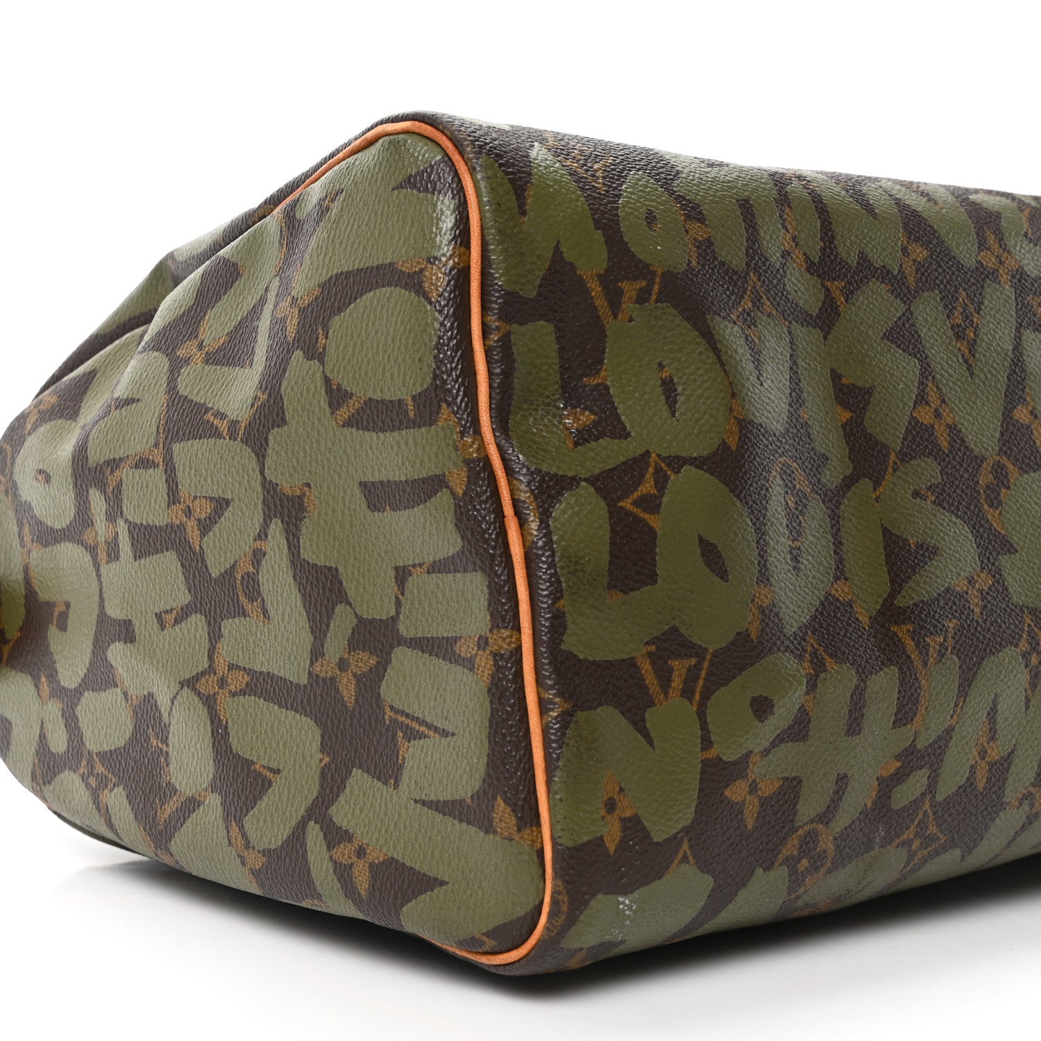 Louis Vuitton Monogram Graffiti Speedy 30 Kaki 8 of 10