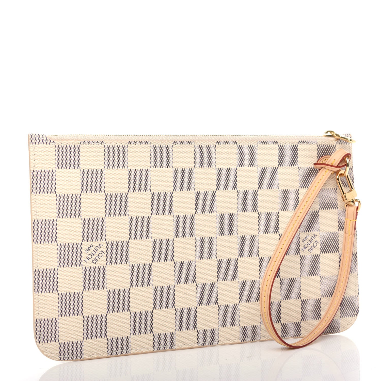Louis Vuitton Damier Azur Neverfull MM GM Pochette 3 of 6
