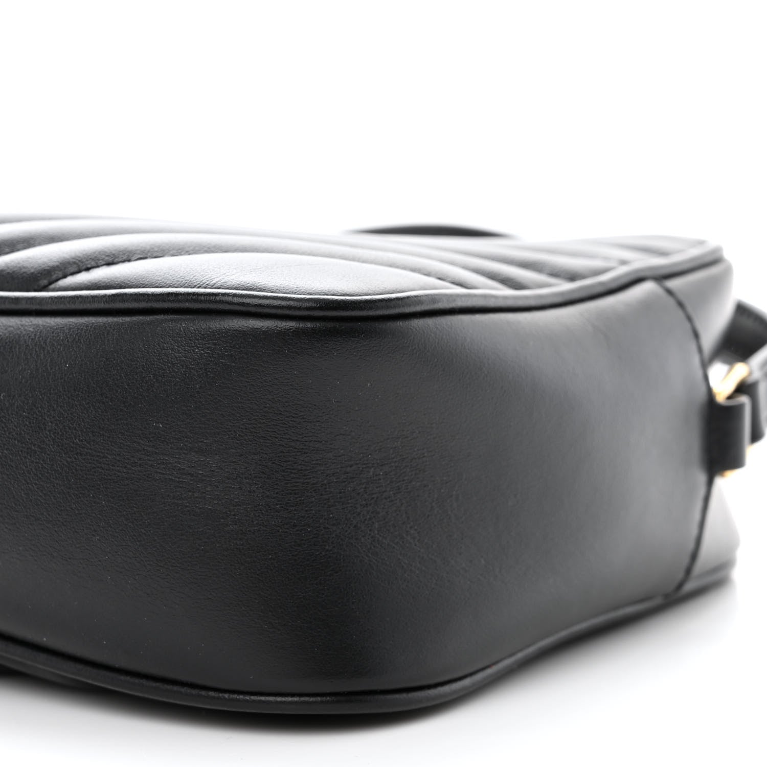 Saint Laurent Calfskin Matelasse Monogram Lou Camera Bag Black 10 of 11
