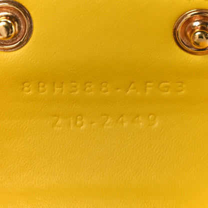 Fendi Recycled Plastic Vitello Liberty Matte Small Fendi Basket Limone 6 of 9
