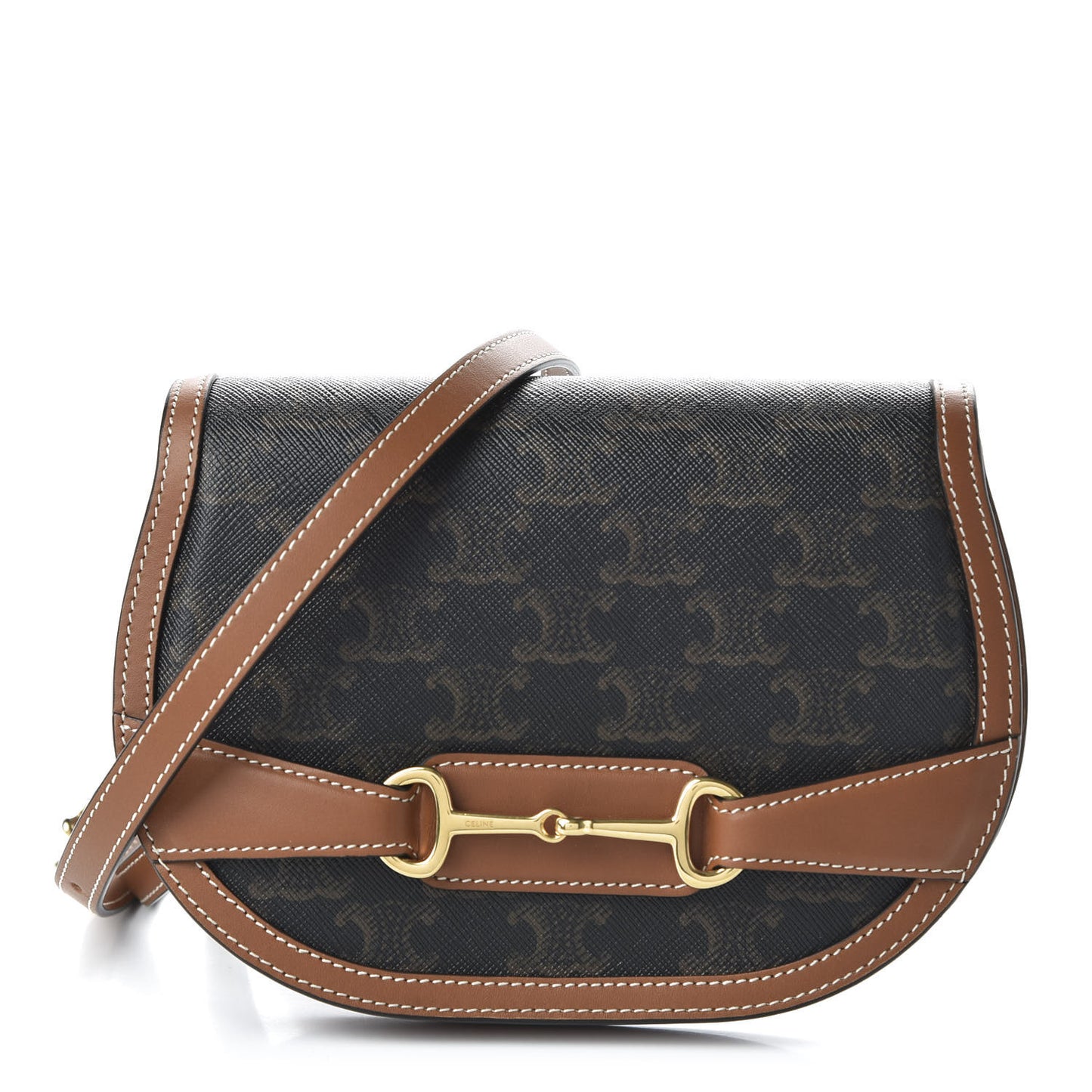 Triomphe Canvas Small Crecy Bag Tan