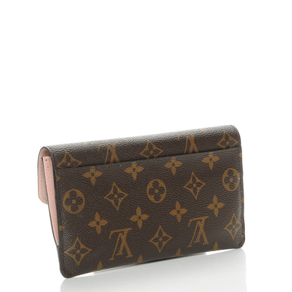 Louis Vuitton Monogram Jeanne Wallet Rose Ballerine 3 of 9